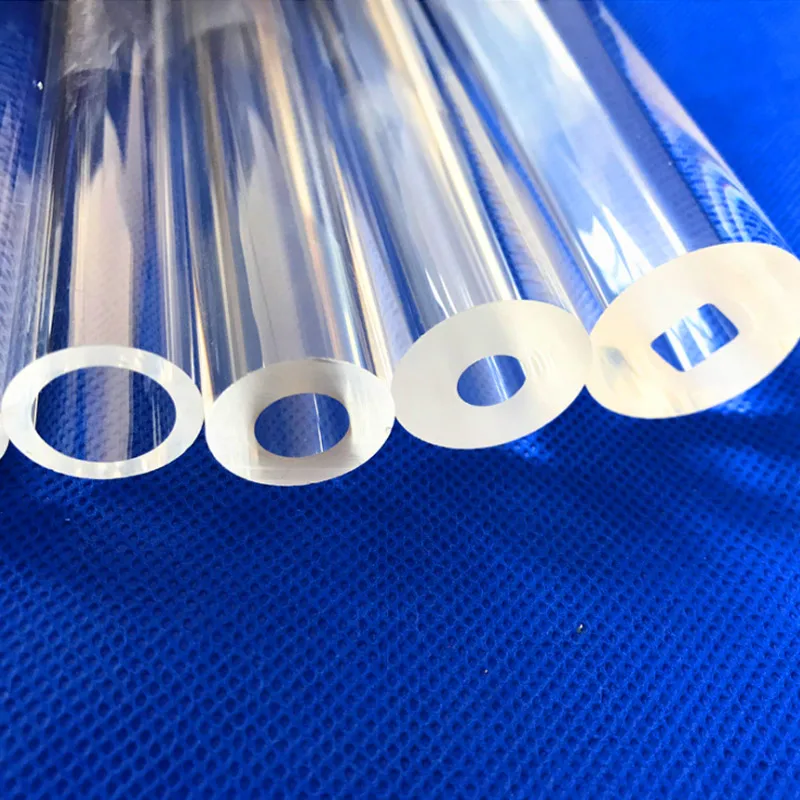 quartz instrument tube Thick wall quartz tube