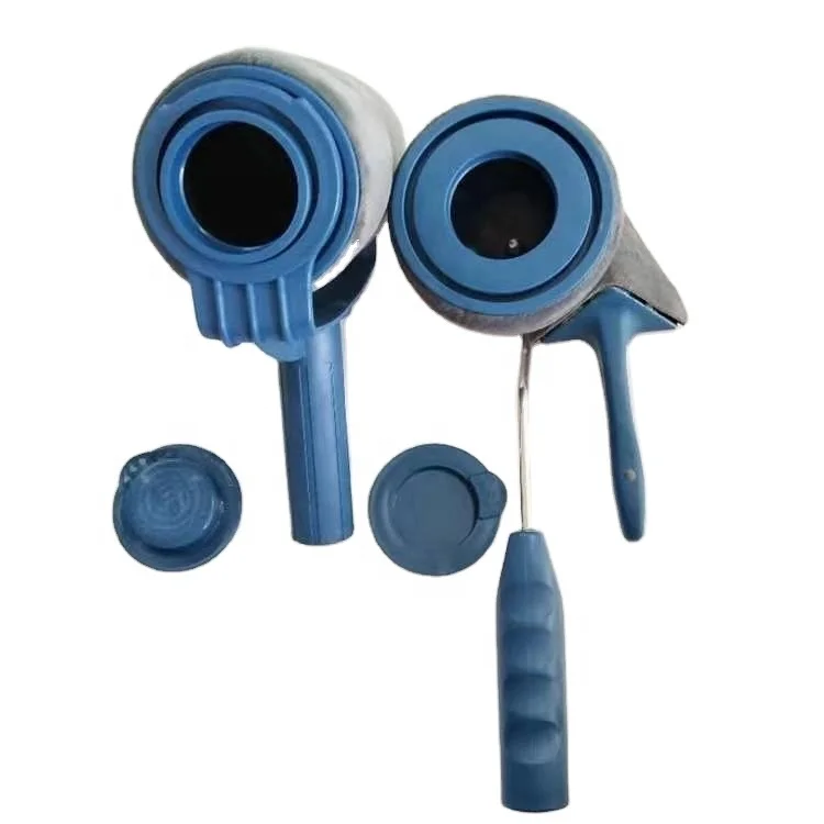 
Hot sale 8 pcs renovator paint runner pro 3 sections aluminium alloy pole paint roller brush set 