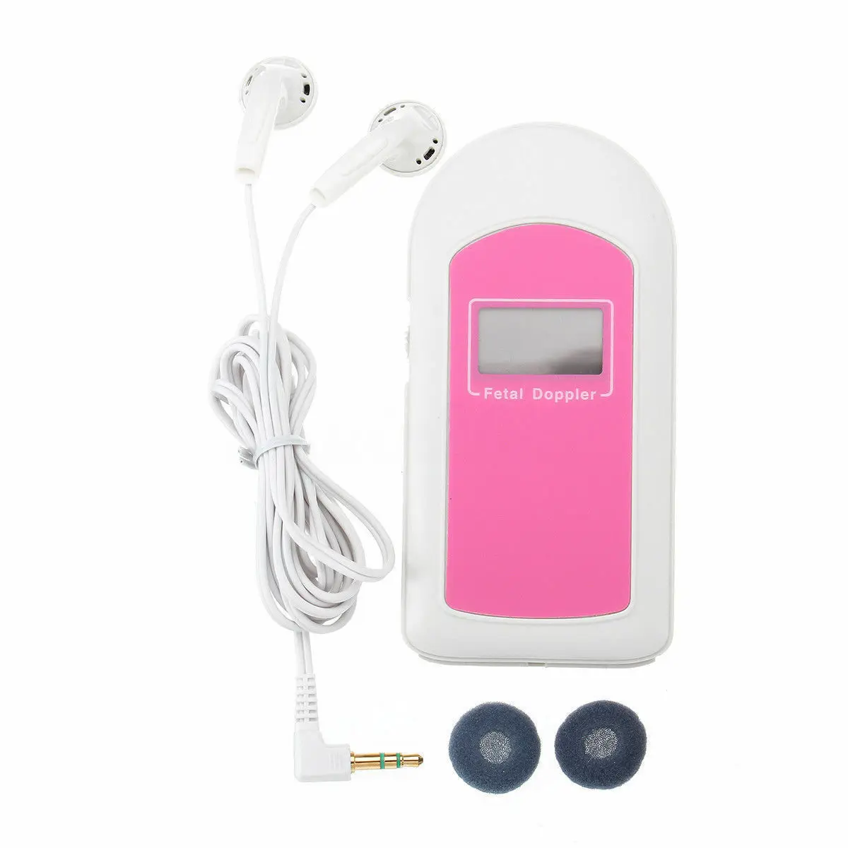 Portable Prenatal Baby Heartbeat Monitor FHR Pregnant Fetal Heart Sound Pocket Fetal Doppler