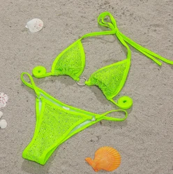 Hot selling sexy two piece sling  cover ups  xxl  micro bikini  women  summer   swimwear beachwear seamless