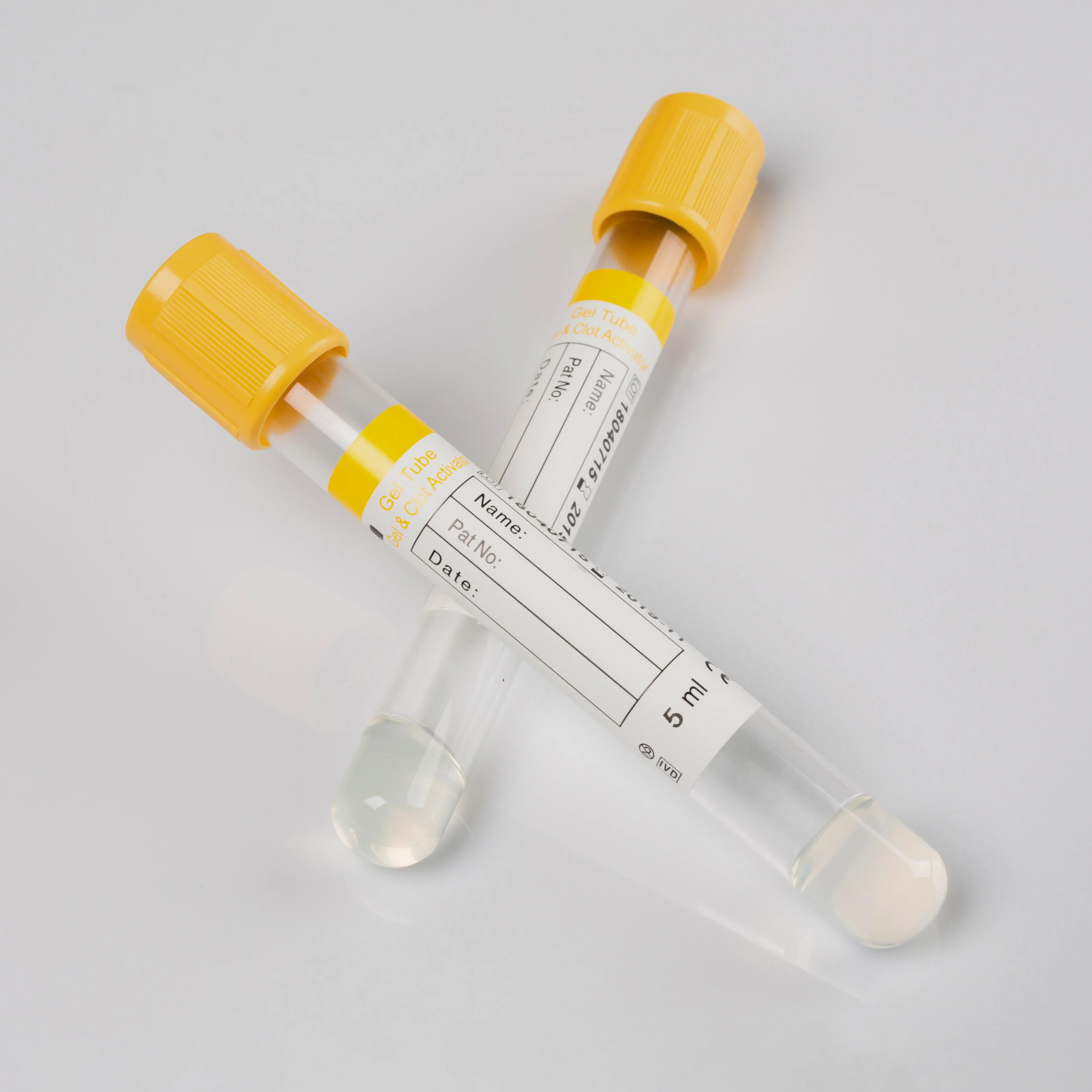 Medical Disposable EDTA K2 K3 Vacutainer Vacuum Blood Collection Sodium Citrate Tube