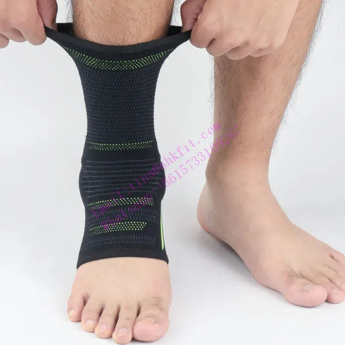 Hot sale plus size basketball ankle support socks with anti collision gel pads