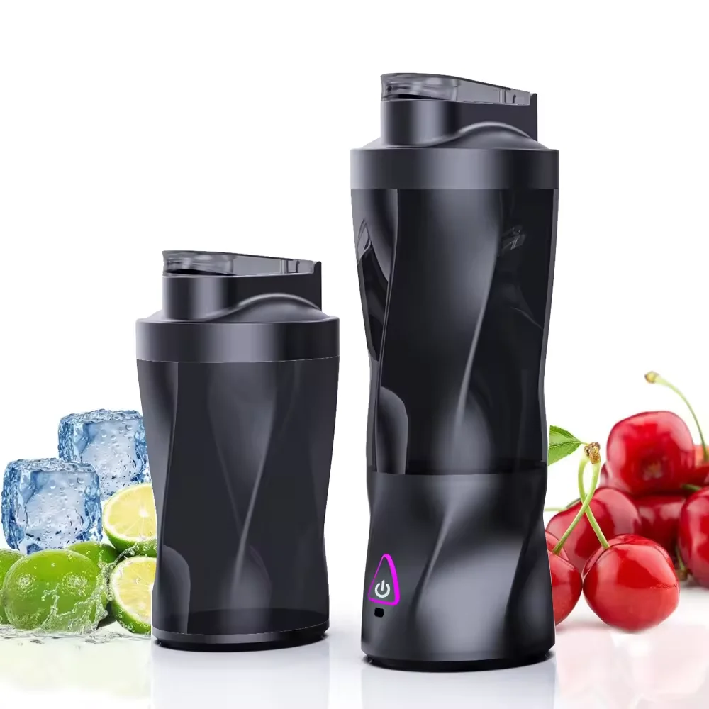Electric Juicer Cup Sport Bottle 6 Blades Blender Milkshake Machine USB Portable Fruit Milk Mixing Tool Mini Fresh Juice Blender