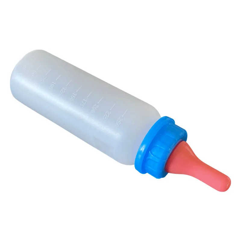 Plastic 250ML 500ML Farm Baby Goat Lamb Milk Bottle Small Sheep Piglet Milk Feeding Drinking Bottles