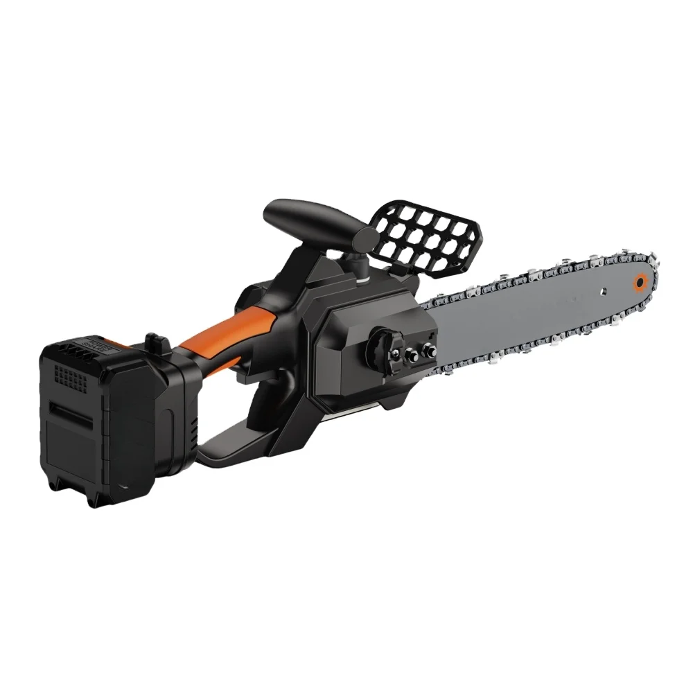 YUTUO wholesale high quality interchangeable li-ion battery cordless brushless 12' 12 inch power chain saw