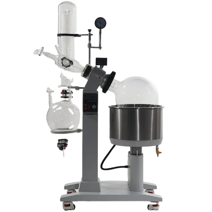 Large Vacuum Distillation Ethanol Rotovap Settings 50L 100L 200L Rotovap Receiving Flask Rotovap Gin Price