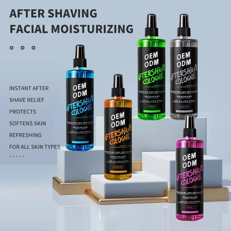 OEM/ODM Organic Man Beard Care Aftershave Spray Moisturizing Beard Ingrown Hair Treatment After Shave Soothing