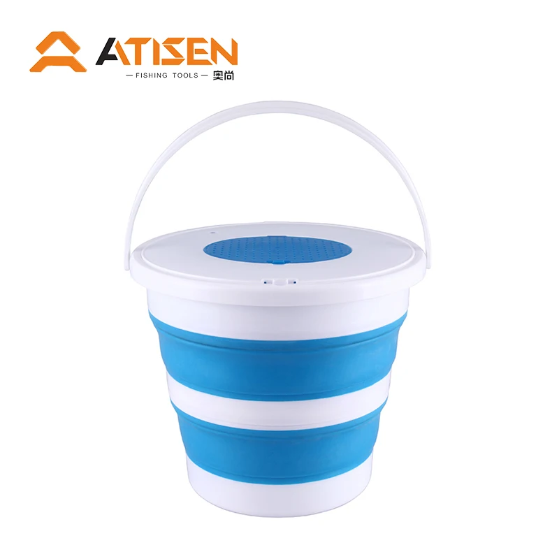 
ATISEN Hot Sale Outdoor fishing Product Suitable for fishing bait bucket tools 