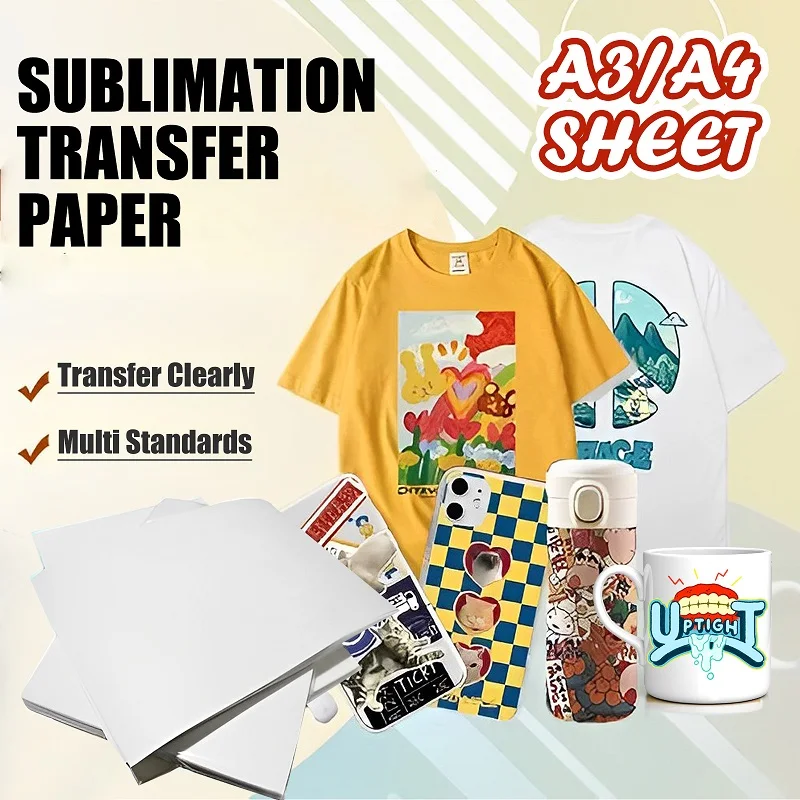 personalized printed logo sublimation paper non sticky sublimation paper