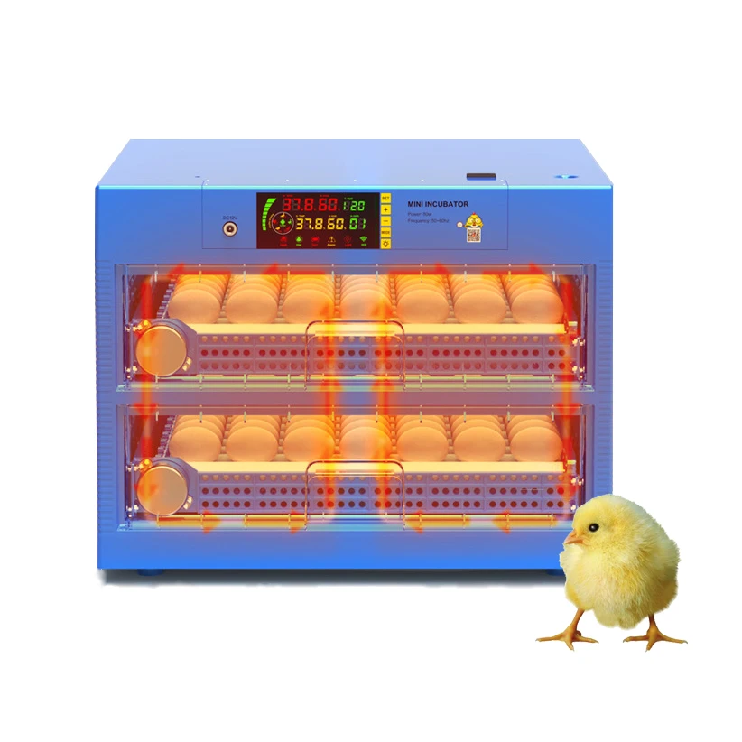 2024 Fully Automatic Egg Hatching Machine Incubator 220V/110V Chicken Duck Goose Bird Egg Incubator
