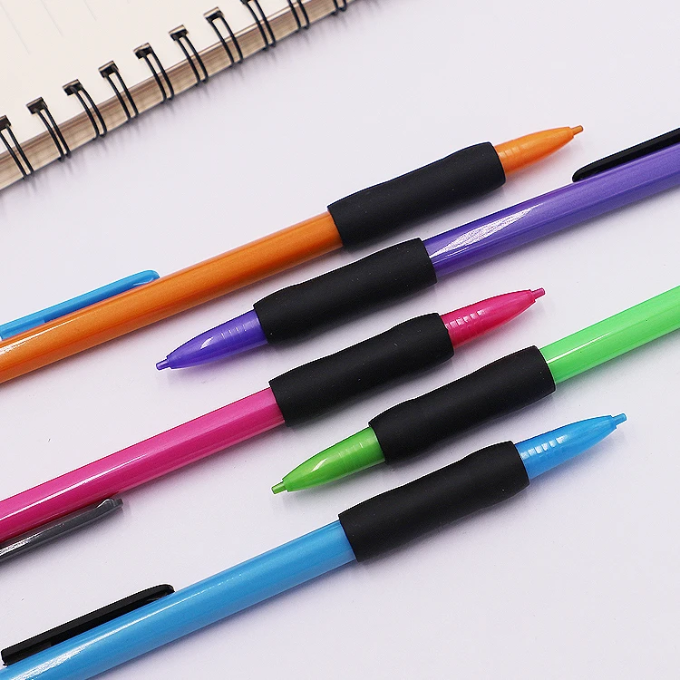 Classic Plastic Mechanical Pencil Set Smooth Dark Writing Black Lead Students Pencil