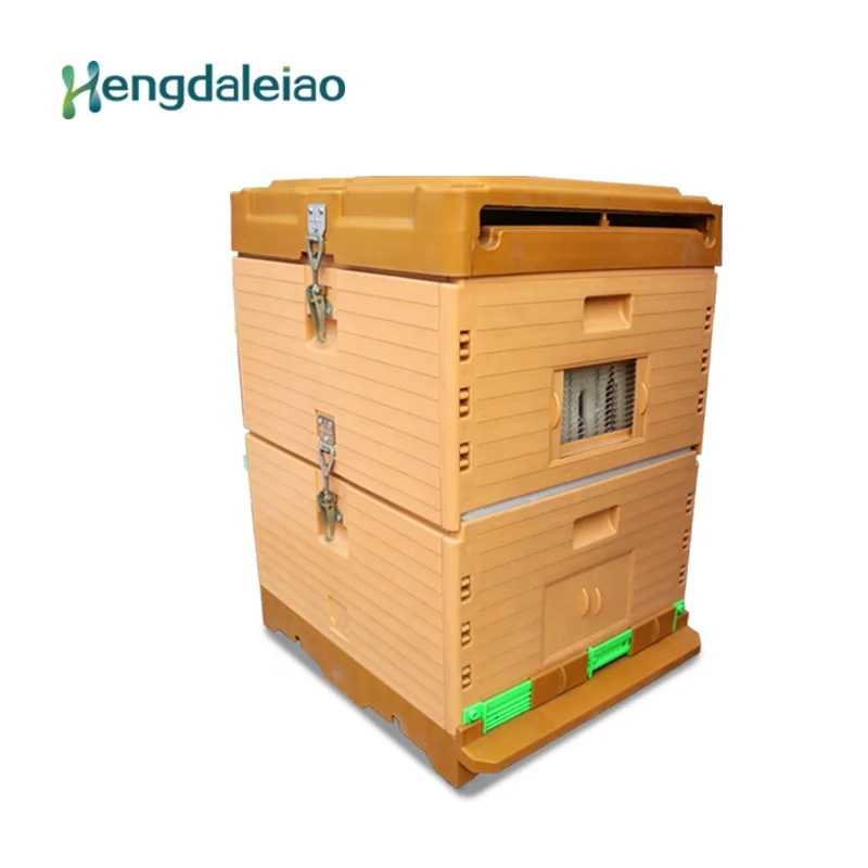 High quality full set plastic langstroth beehive&bee frame
