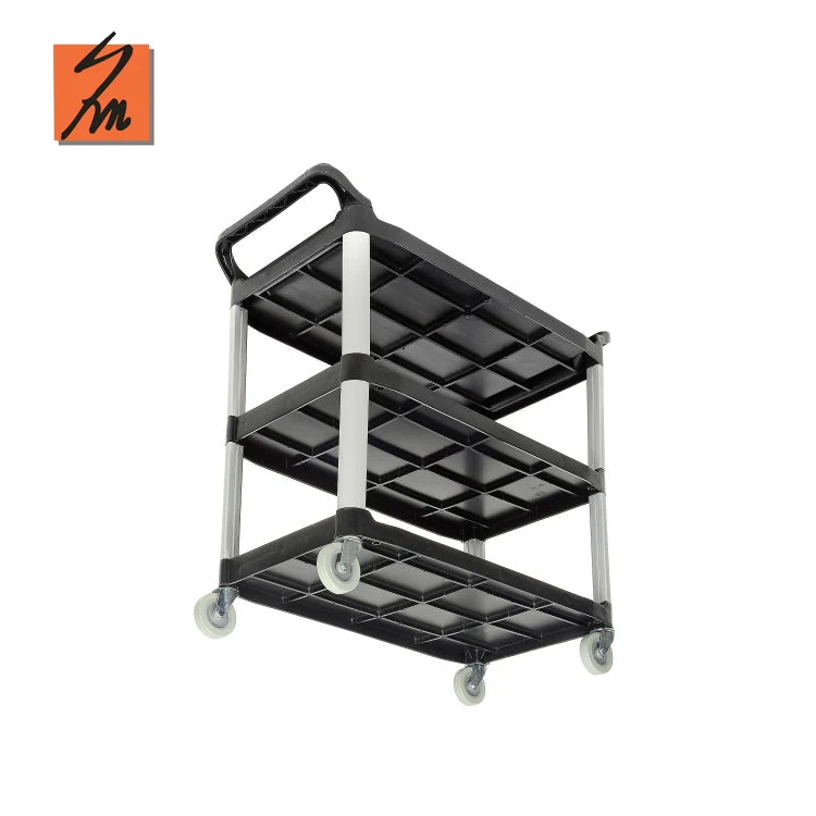 Assessed Supplier Utility Cart Wheels 3 Shelf Utility Cart Service Utility Cart
