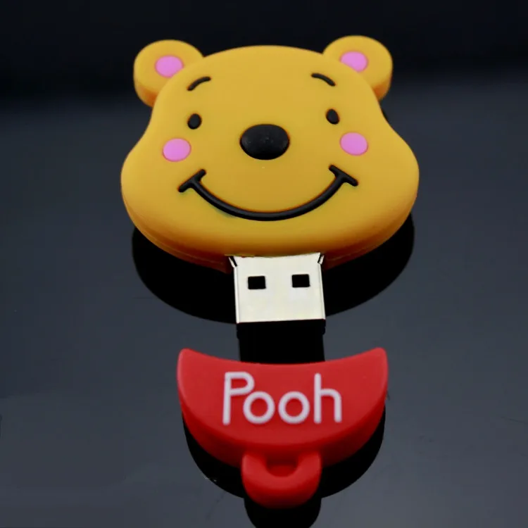 Cartoon Cute The bride and groom teddy bear doll 4G/8G/16G/32G/64G usb flash drive pen drive memory card U Disk