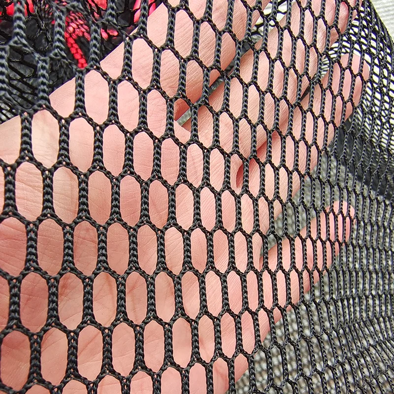 Fishing Bag Nylon Fishes Storage Shrimps Basket Mesh Fins Snorkel Gear Net Fish Collection Bag Folding fish net