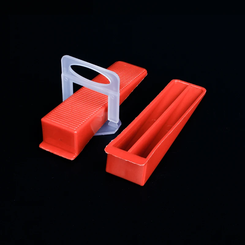 Plastic Tile Clips and Wedges Ceramic Tile Leveling Install Tools