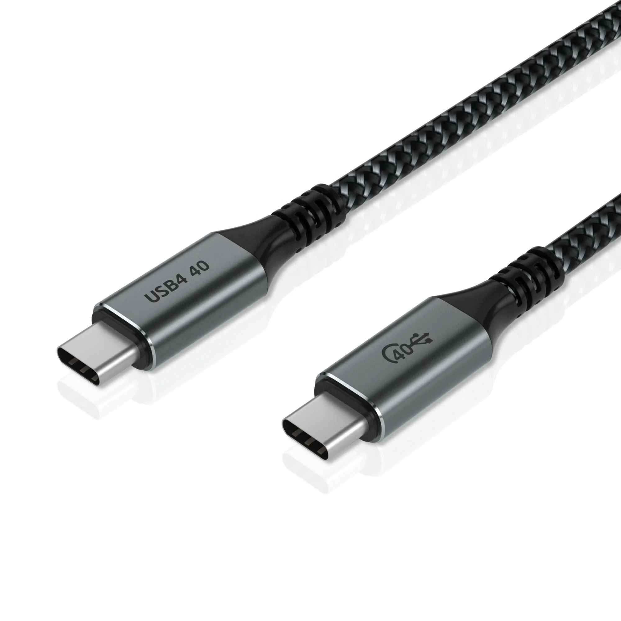 240W USB4.0 40Gbps USB-Cable - flykantech UC240 Compatible with TBT4 Thunderbolt 3 & USB Type C Charging