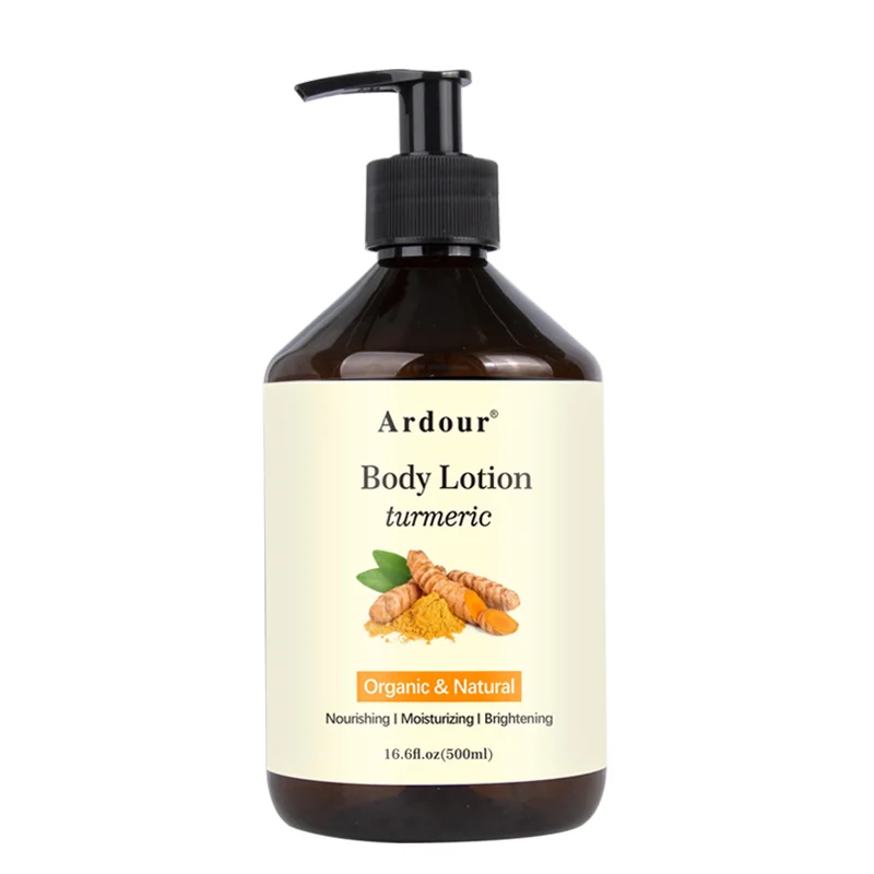 Private Label Refresh Fruit Body Care Lotion Skin Care Hydrating Turmeric Body Cream Butter Lightening Whitening Moisturizing