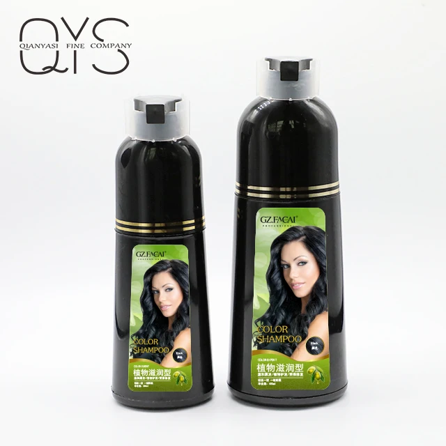 Manufacturer low price wholesale  hot sale persistence fast black hair color dye cream of high quality hair color dye shampoo
