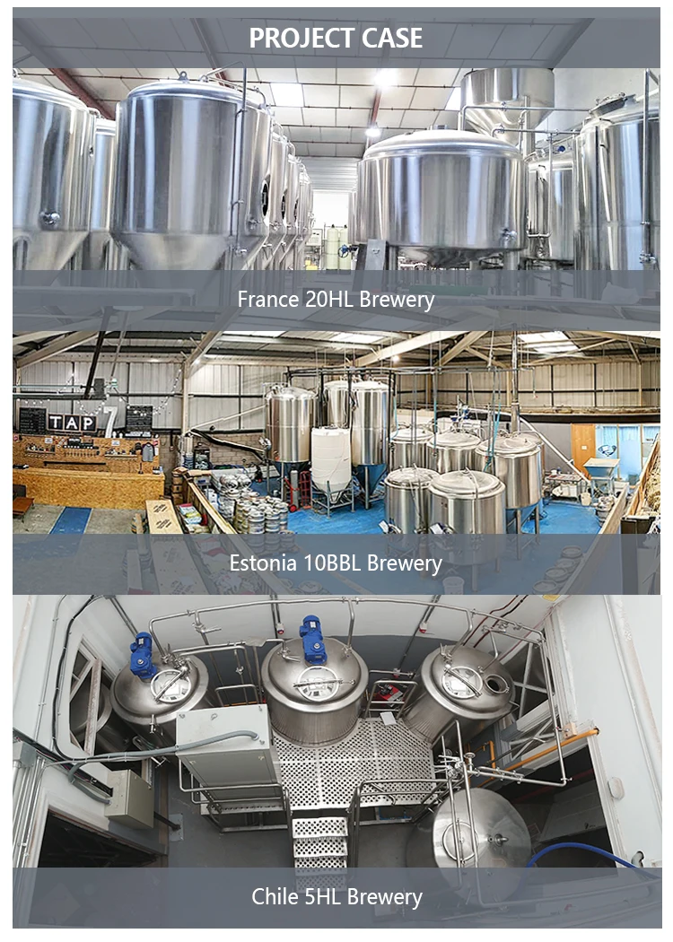 Электрическая двухцилиндровая Пивоваренная система 400 л 4HL 3bbl из красной меди под ключ пивоваренное