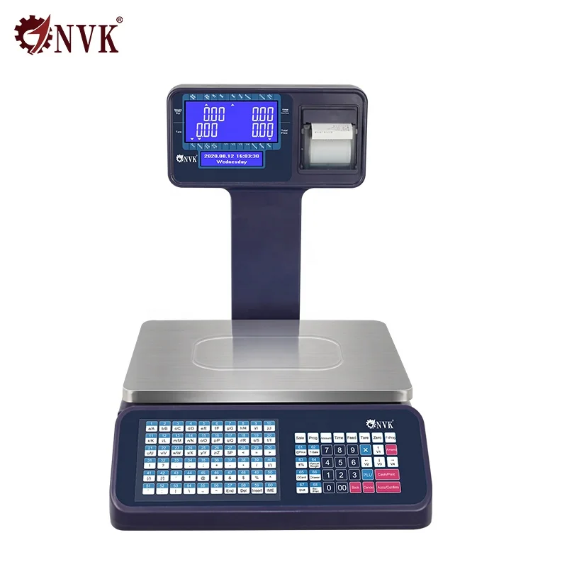 New Arrivals Cash Register Supermarket Barcode  Weighing Scale with POS System