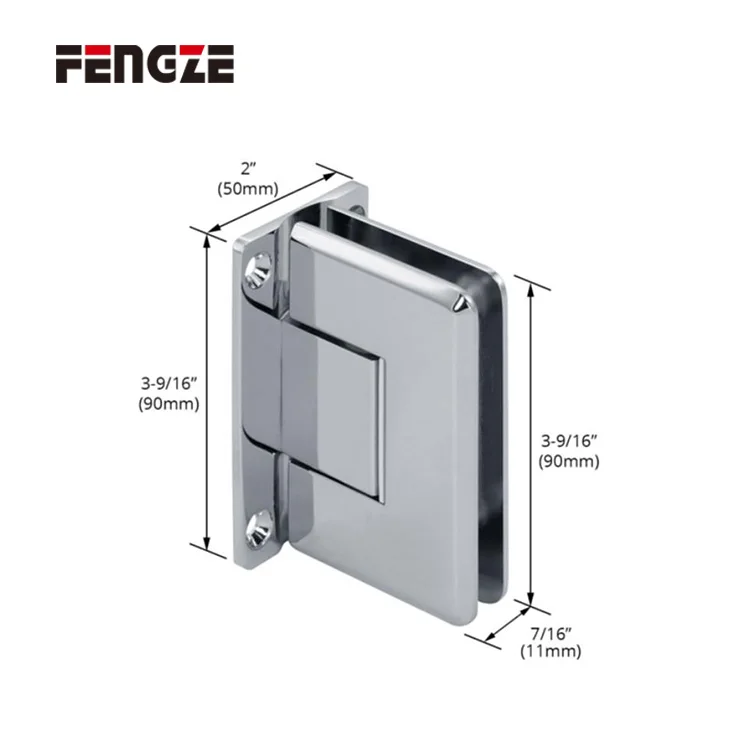 Hot Sale Hinges Door Pivot Glass to Glass Hinge for 8-12mm to Glass Door Pivot Singes Screen Shower Hinge