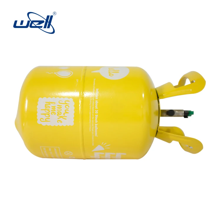 Hot Sale  7.1L Empty Tanks Disposable Helium Gas Cylinder For Balloons,Balloon Helium Gas Cylinder