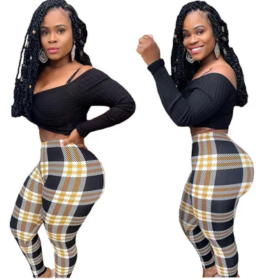 Лидер продаж, модные сексуальные клетчатые штаны с принтом, автономные, Amazon