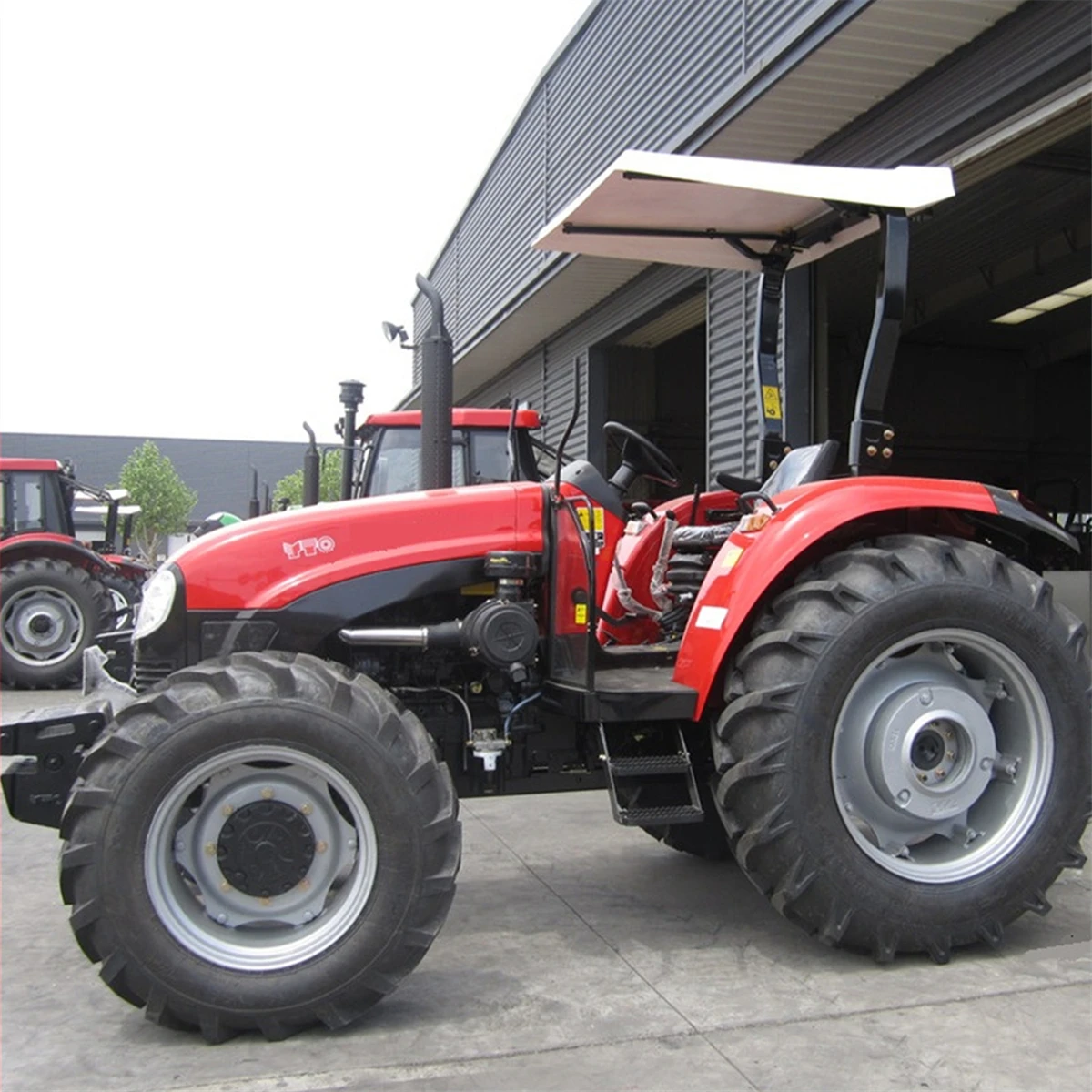 70HP 4WD Farm Tractor with Front Loader