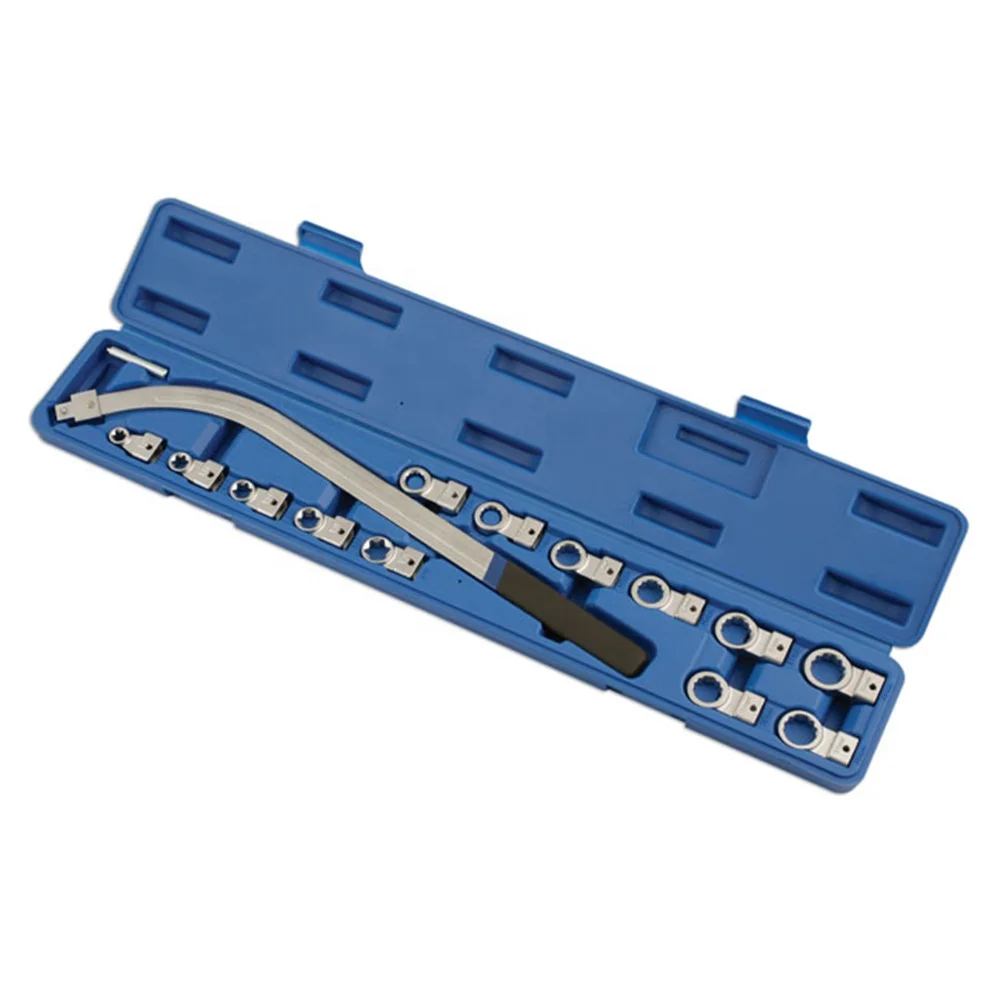 15 шт. автомобиль салонное оборудование Сменные шкив держатель ремень ГРМ натяжной ролик для шлица «звездочка» Набор торцевых гаечных ключей