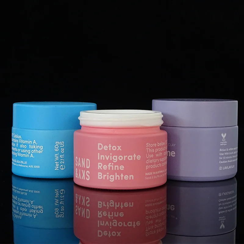 Матовый розовый флакон с логотипом на заказ, 1 унция, 60, 50 г, 30, 100 мл, белая фарфоровая стеклянная бутылка с опалом, банки для крема для лица и глаз из матового стекла