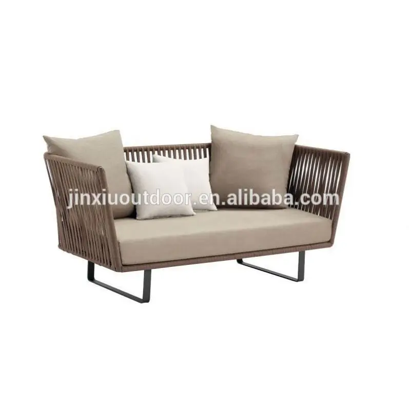 Rope weaving outdoor furniture sofa set JX-2082