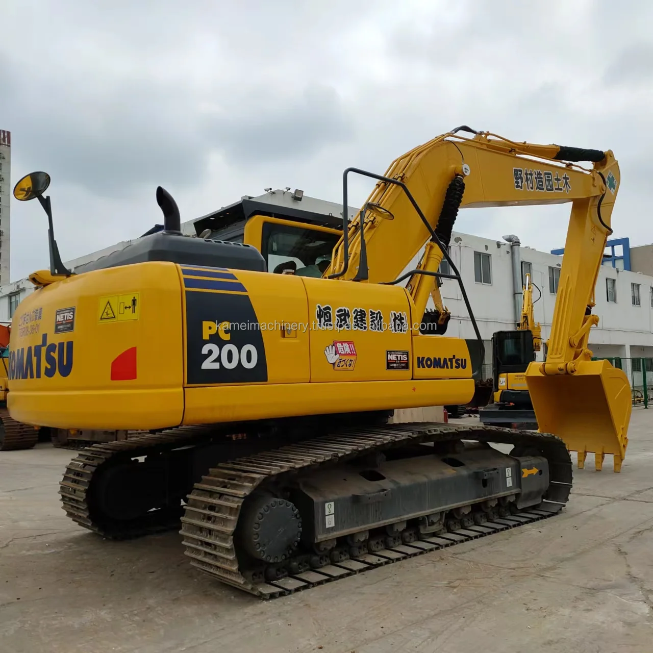 Used Komatsu PC200-8N1 & PC220-8MO Medium Excavators 20 Ton Hydraulic Crawler Backhoes with Registration Stock