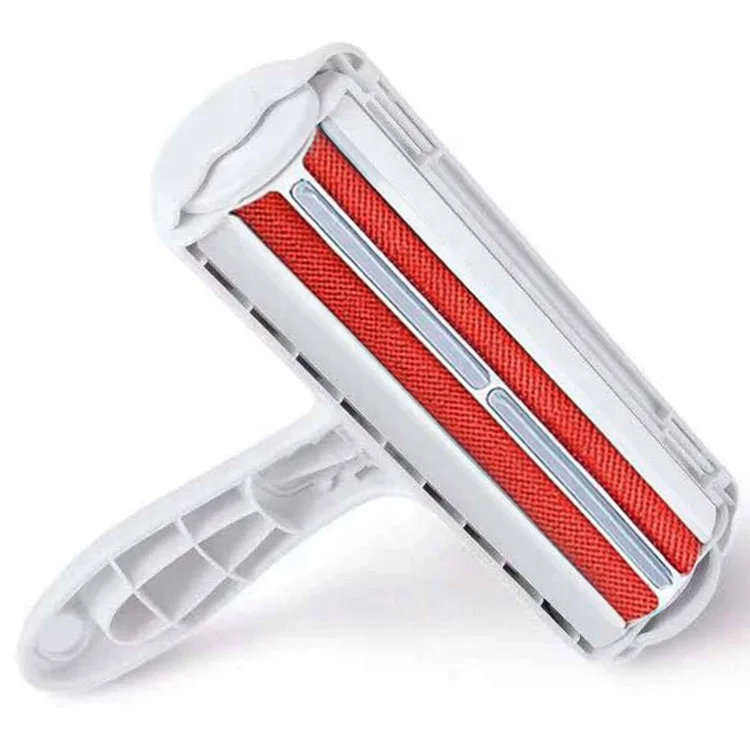 
Factory Wholesale Reusable 2-Way Pet Hair Removal Roller Cat Dog Hair Remover Brush 