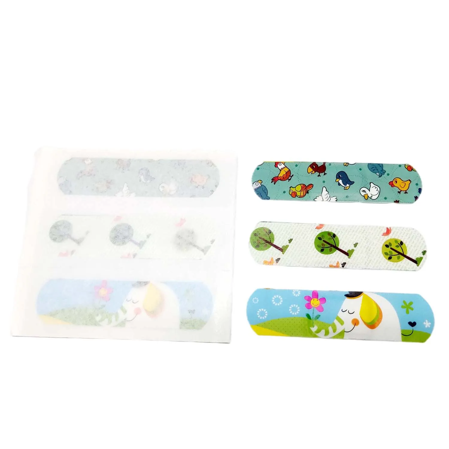 Direct factory of cartoon designs kid customized printed bandaid wound plaster bandage