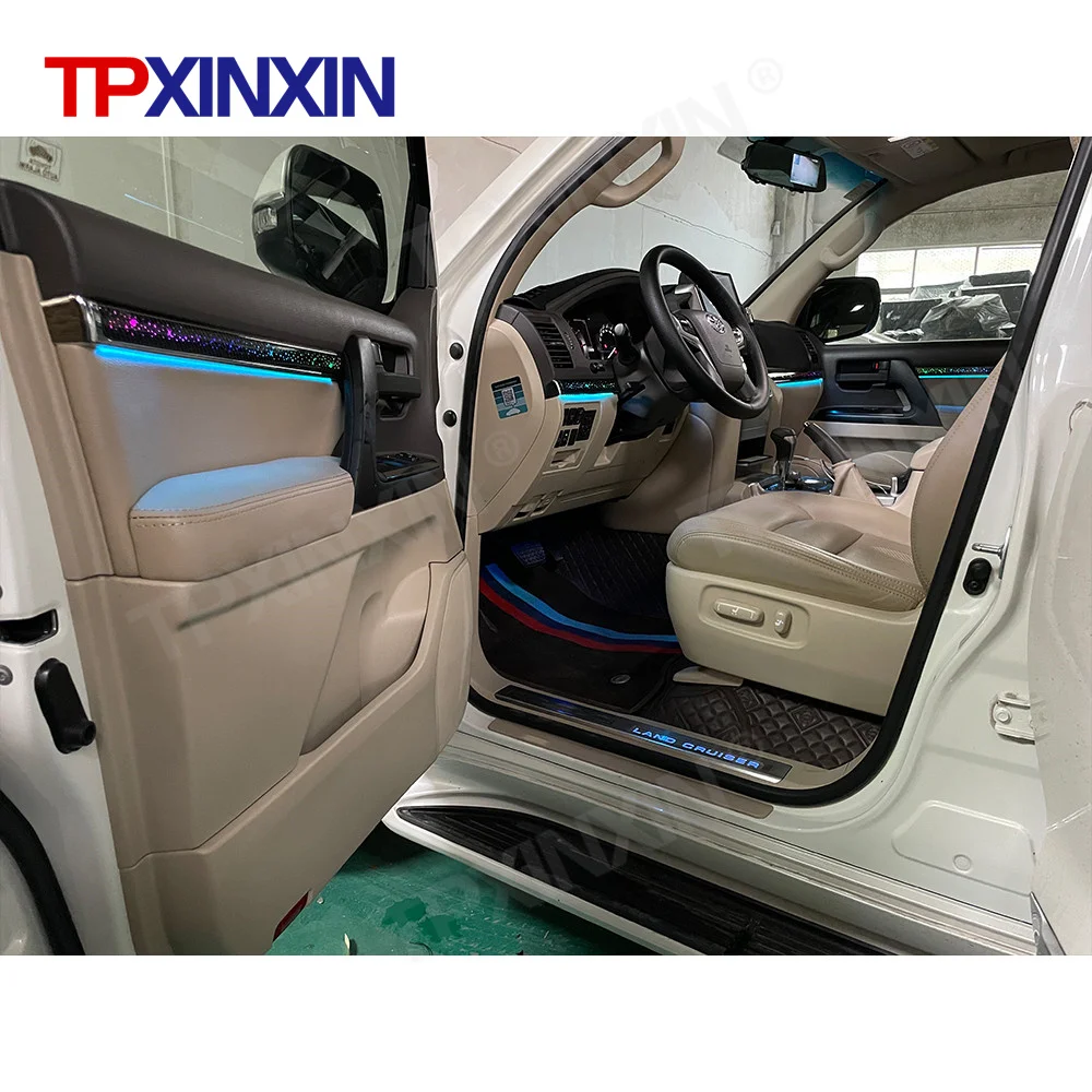 TPXINXIN лидер продаж атмосферное освещение для автомобиля Toyota Land Cruiser 2016-2021 лотерейной