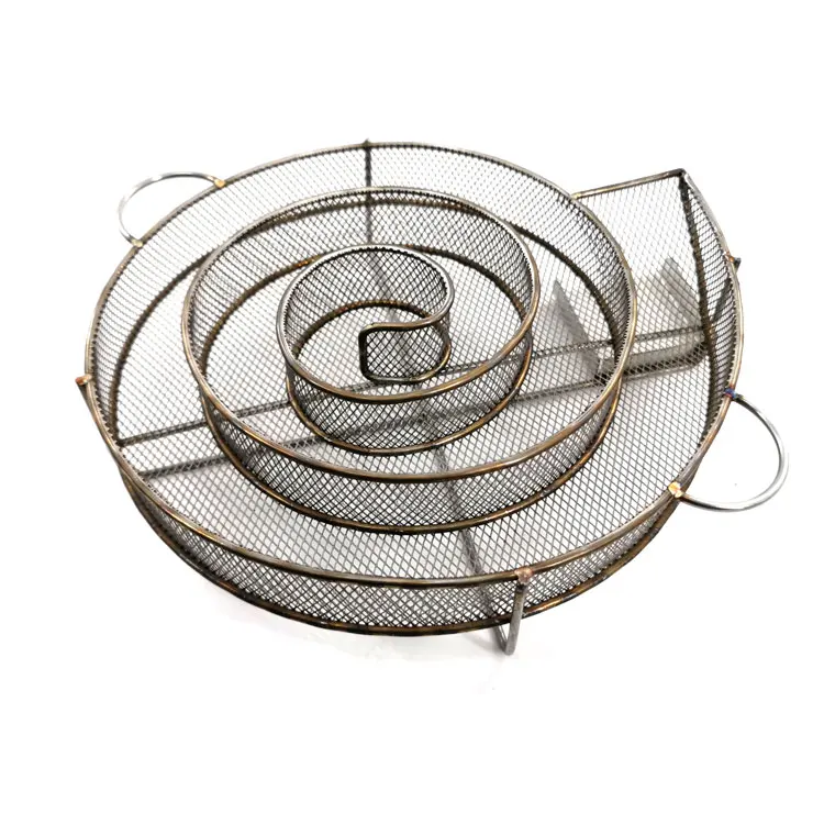 Bestseller Stainless Steel Spiral Smoker Box BBQ Wood Cold Smoke Generator Hot or Cold Smoking Generator