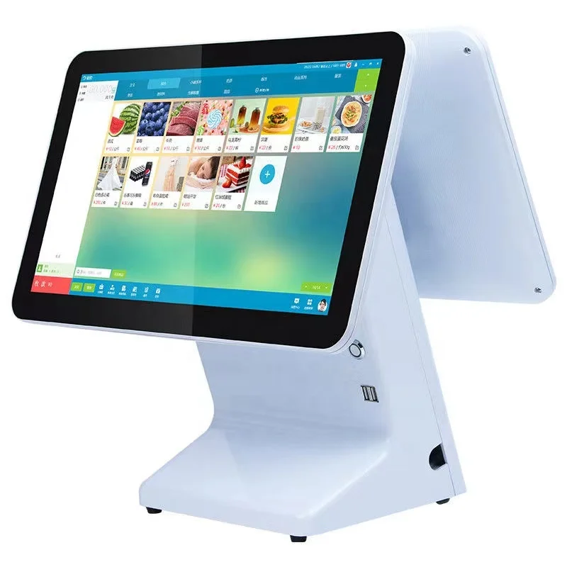POS cash register touch screen all-in-one machine business supermarket retail cash register automatic cash drawer system