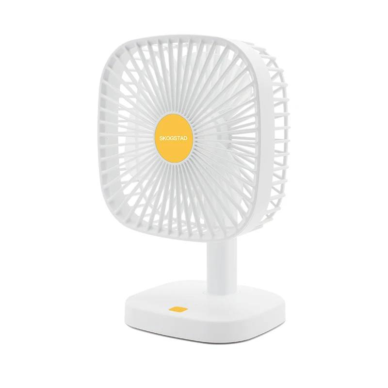 Portable 4 Inch Home Appliances 2 Setting 90 Rotation Metal Body Quiet Operation Mini Table Laptops Desk Fan With Usb Cable