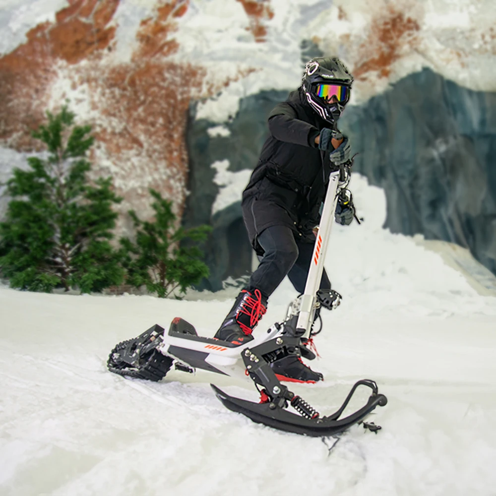 2025 Versatile 3-in-1 Off-Road Electric Snowmobile with 30Ah Battery for Ultimate Performance in Extreme Conditions