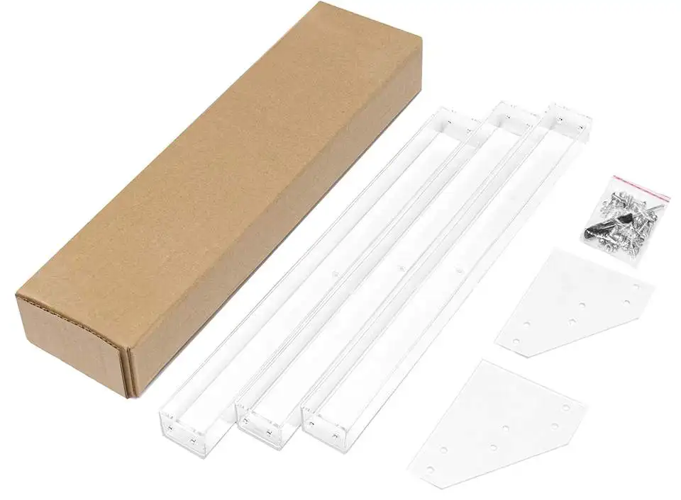 New Detachable 3 Tiers Acrylic Nail Polish Rack Makeup Cosmetic Retail Display Shelf Stand Holder Rack