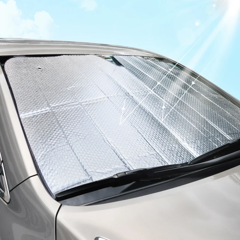 UV Protection Sun Shade Car Windscreen Sunshade Car Windshield Cover Sun Visor Factory Manufacturer