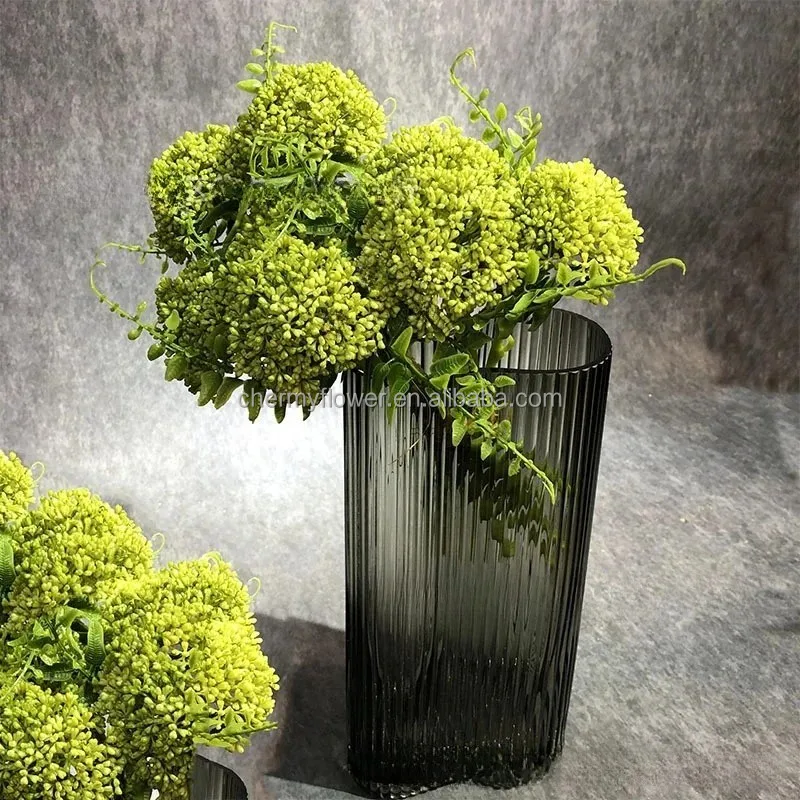 CM-TH1216 Green Artificial Flower for Wedding