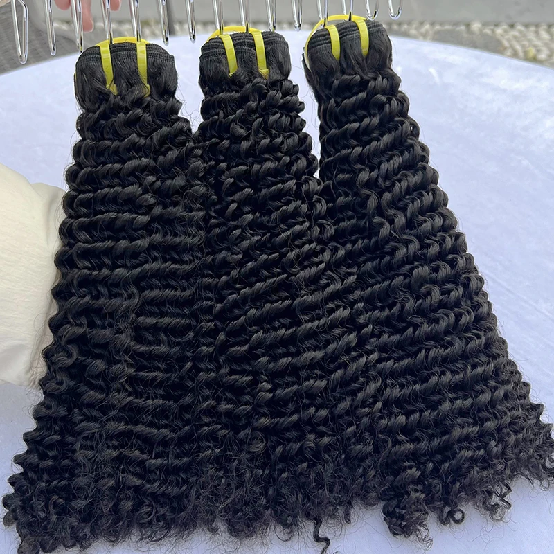 Wholesale Cheap Bundles Virgin Hair Cuticle Aligned Kinky Curly Vietnam Raw Human Hair Bundles