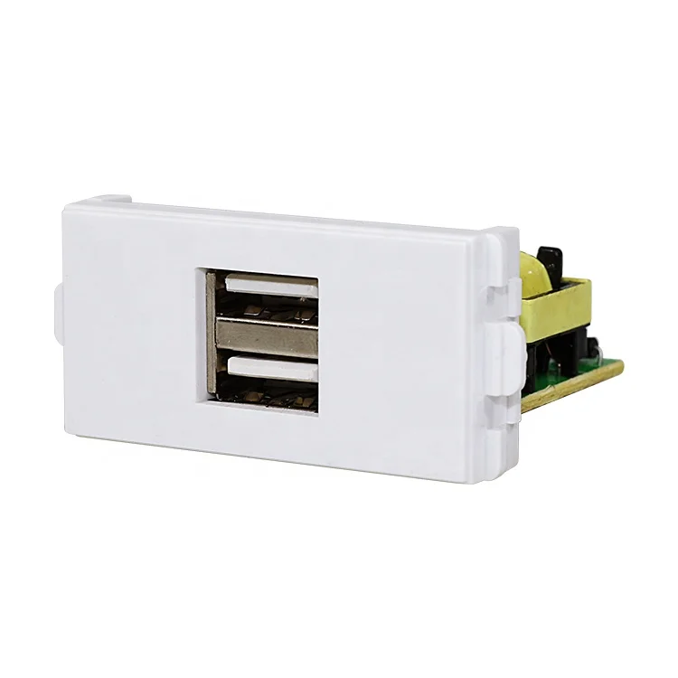  Винтовой терминал женский двухслойный USB зарядка электронные силовые розетки с винтом usb проводка Клемма настенная