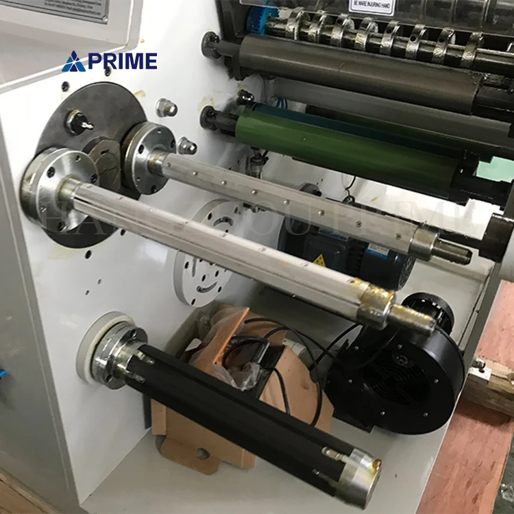 Fully Automatic 450 TOP electric Slitting machine with rotary die cutting station with high quality