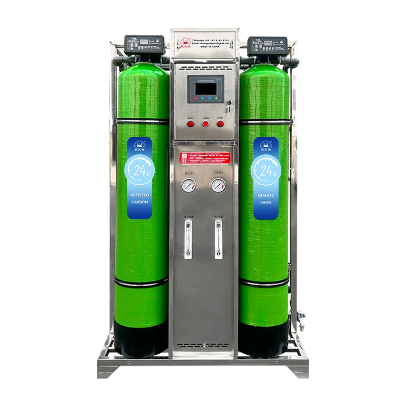 Industrial Water Treatment 2000LPH SUS304 Stainless Steel Water Filter Deionizer Machine Reveres Osmosis Equipment