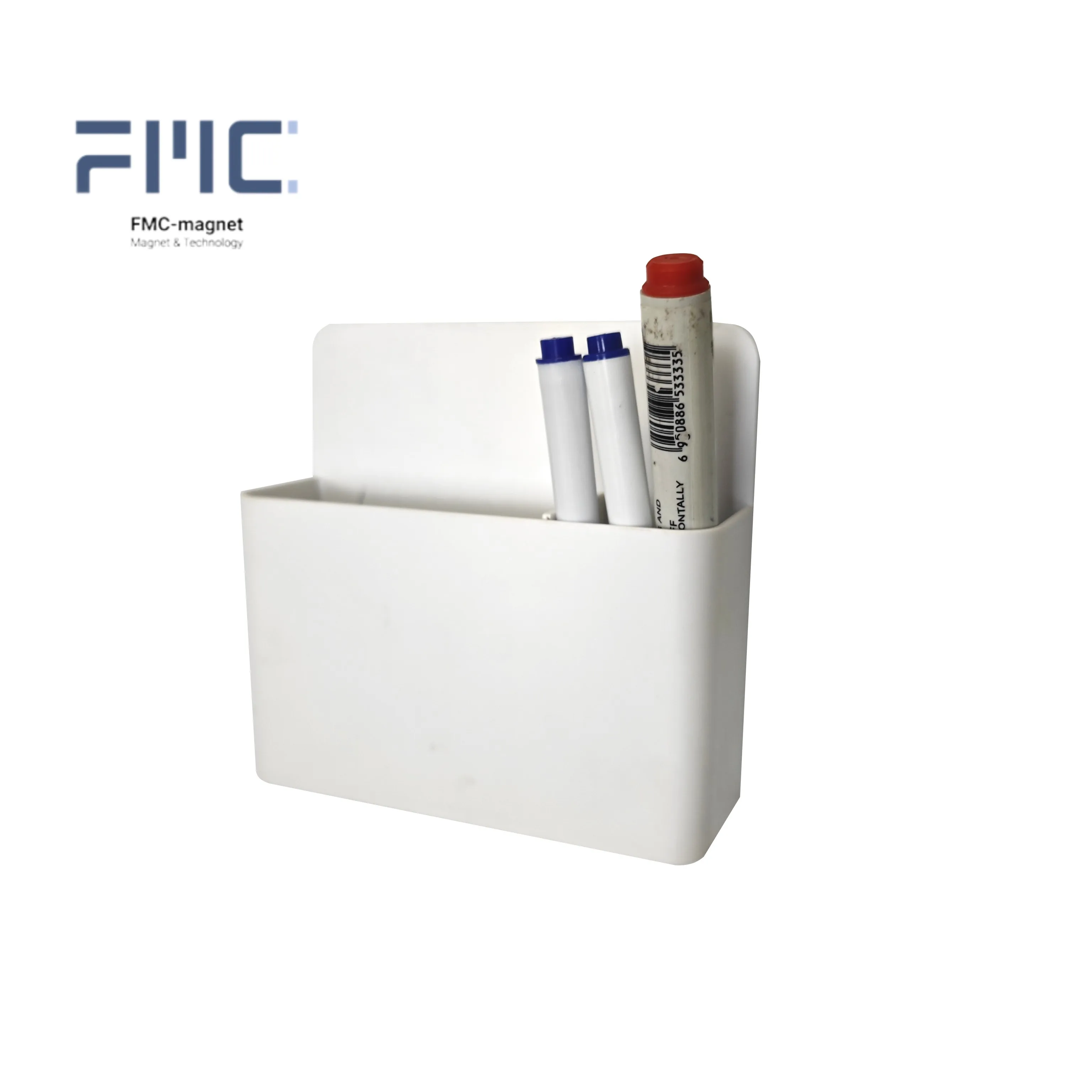 Elevate Your Teaching Approach Class-Leading Magnetic Pen Holder Dependable Plastic Storage Perfect for Whiteboard Tutors