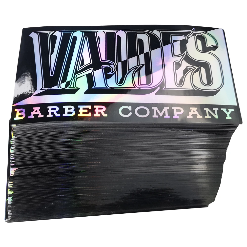 Custom Waterproof Food Wine Medicine Decorative Logo Vinyl Die Cut Holographic Cartoon Sticker Label Printing