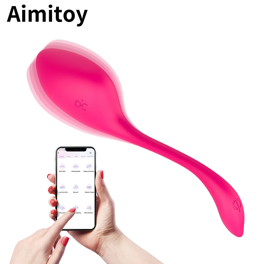 Женский Вибратор Aimitoy с дистанционным управлением секс-игрушка через приложение беспроводной вибратор